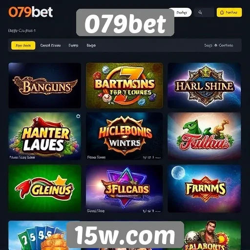 Jogos populares disponíveis na plataforma 079bet