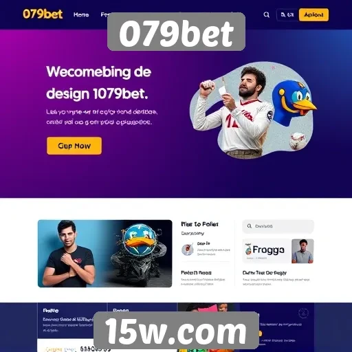 Avaliação do design do site 079bet